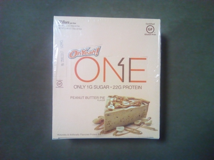 Oh Yeah! One Bar ピーナッツバターパイ味 正面
