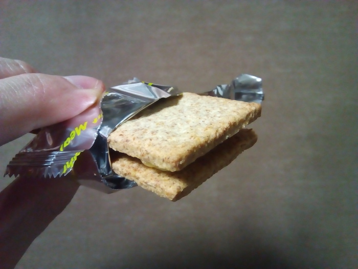 イオン ざっくりブランサンド ライトミール レモン味 開封後